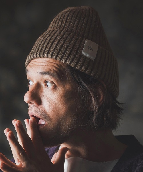 GLIMCLAP ニット帽 ニットキャップ mko12982-Beanie-Pigment dyeing