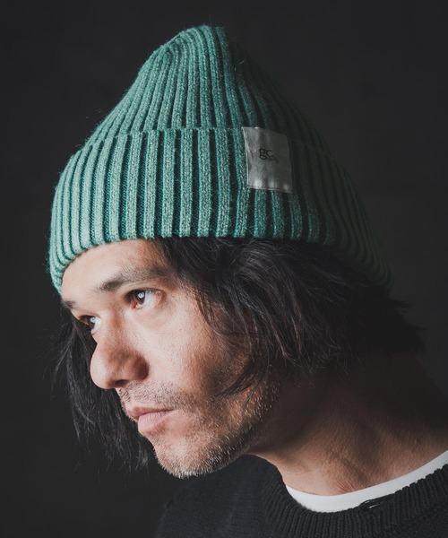 GLIMCLAP ニット帽 ニットキャップ mko12982-Beanie-Pigment dyeing
