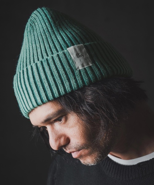 GLIMCLAP ニット帽 ニットキャップ mko12982-Beanie-Pigment dyeing