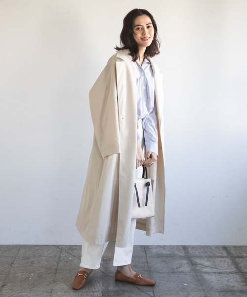 「LEPSIM」 コート FREE ダークネイビー レディース_画像2