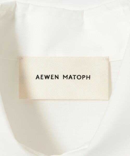 AEWEN MATOPH ブラウス シャツ 「AEWEN MATOPH」ポケット
