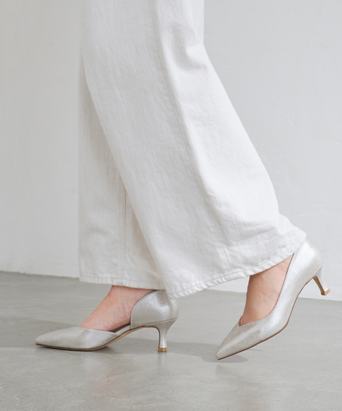 LE TALON（ル タロン） パンプス 「追加」5.5cmVカットサイドオープン
