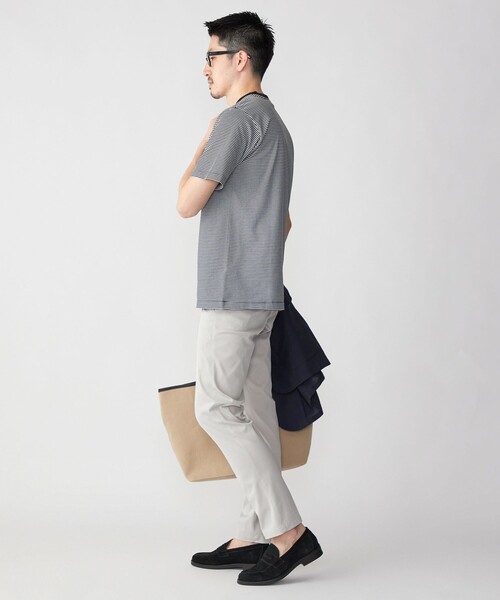 「SHIPS」 半袖Tシャツ MEDIUM ネイビー メンズ