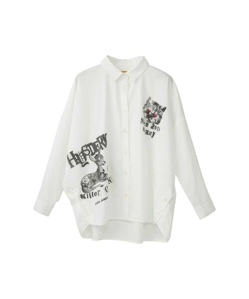 ブラウス シャツ KILLER QUEEN オーバーシャツ レディース