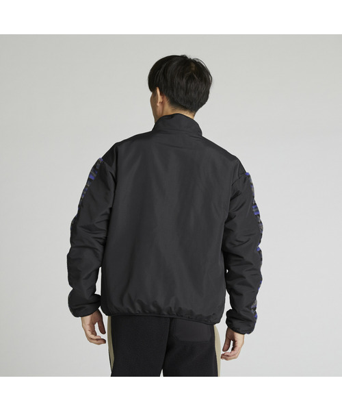 PUMA ブラック ジップアップジャケット PUMA 黒 ジップアップジャケット PUMA 「PUMA」 ジップアップブルゾン