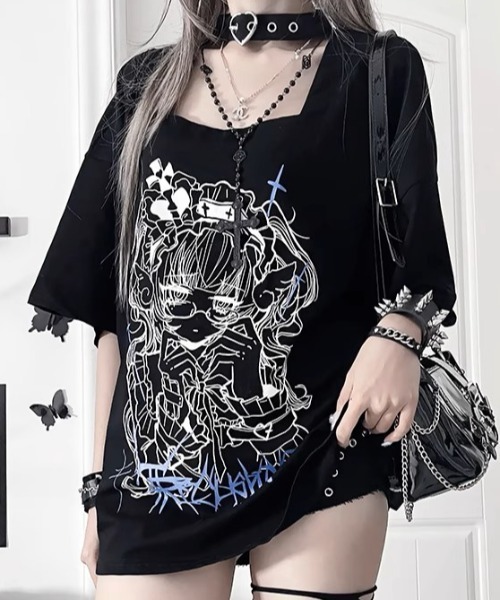 NOVESSEL tシャツ 「TricuspidC/トライカスピッドシー」バックレース