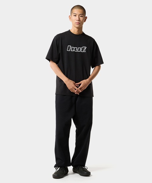 新品タグ付き HUF ハフ 半袖ニット ポロシャツ 黒 XXL 3L大きいサイズ 新品タグ付き HUF ハフ 半袖ニット ポロシャツ 黒 XXL 3L大きいサイズ
