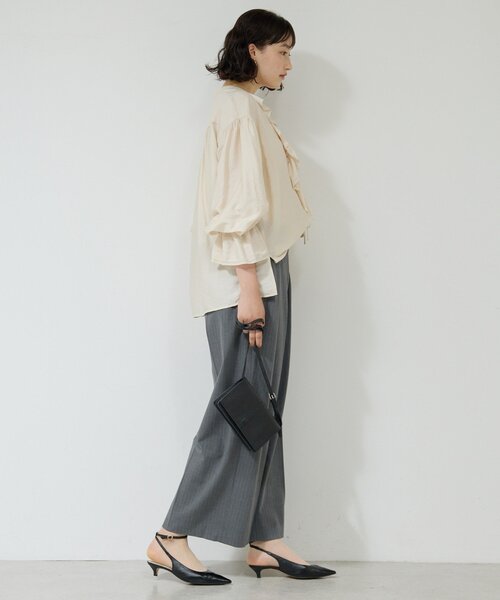 GALLARDAGALANTE ブラウス GALLARDAGALANTE ブラウス シャツ ラウンドブラウスTee