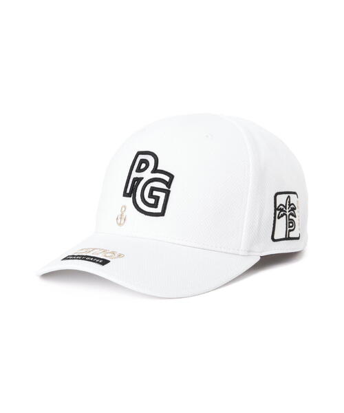 PEARLY GATES キャップ 帽子 「PEARLY GATES」PGロゴベーシック