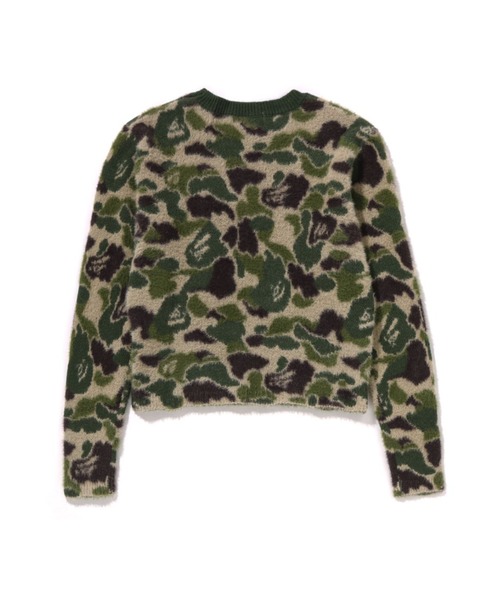 A BATHING APE（アベイシングエイプ） ニット セーター ABC CAMO