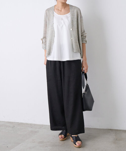 BEARDSLEY（ビアズリー） イージーパンツ 2 グレー レディース