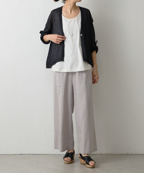 BEARDSLEY（ビアズリー） イージーパンツ 2 グレー レディース