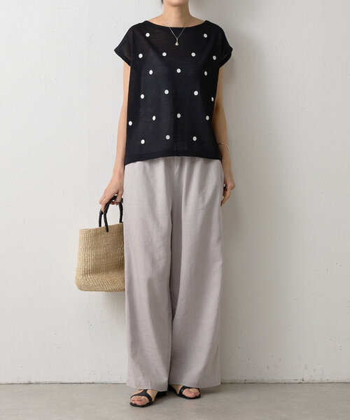 BEARDSLEY（ビアズリー） イージーパンツ 2 グレー レディース