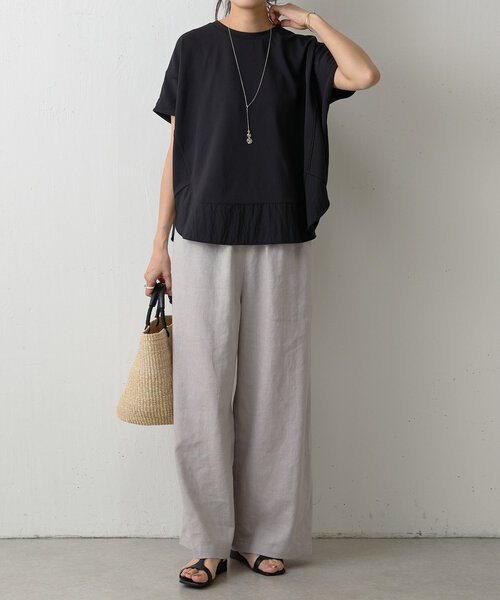 BEARDSLEY（ビアズリー） イージーパンツ 2 グレー レディース