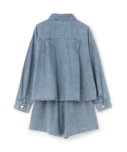 セットアップ デニムシャツSETUP キッズ 子供服 女の子 | LOVETOXIC | 11