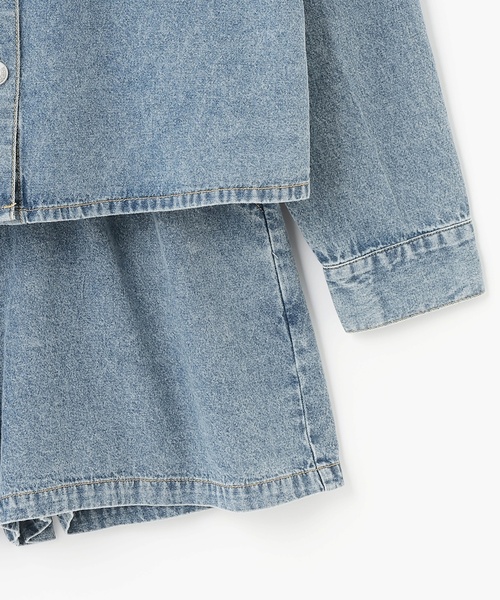 セットアップ デニムシャツSETUP キッズ 子供服 女の子 | LOVETOXIC | 15
