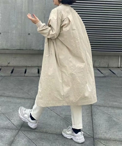 「me+em select」 コート FREE ブラック レディース_画像2