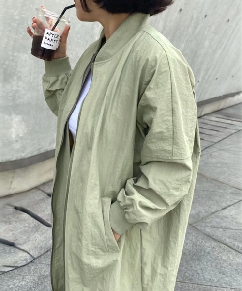 「me+em select」 コート FREE ブラック レディース_画像6