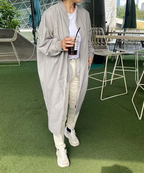 「me+em select」 コート FREE ブラック レディース_画像8