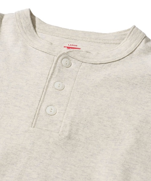 Healthknit（ヘルスニット） ヘンリーネック tシャツ 「Healthknit