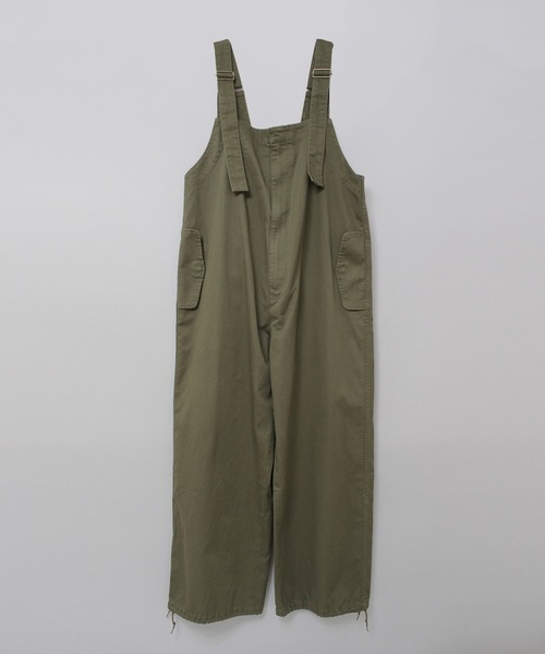 ラッドセンス　撥水オーバーオール　カーキ 美品】RADSENSE ラッドセンス デニム フィッシング 釣り ラッドセンス