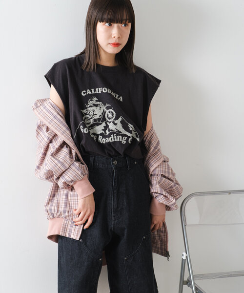 「WHIMSIC」 半袖Tシャツ FREE イエロー系その他 メンズ_画像3