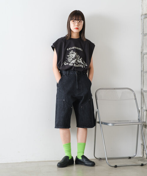 「WHIMSIC」 半袖Tシャツ FREE イエロー系その他 メンズ_画像8