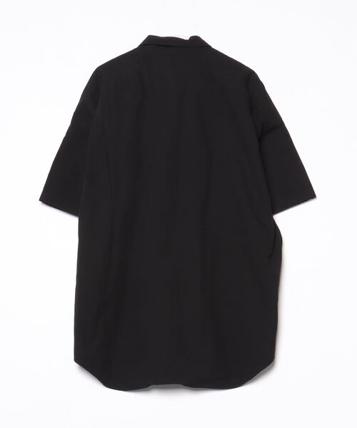 「N.HOOLYWOOD COMPILE」 半袖シャツ 40 ブラック メンズ_画像2