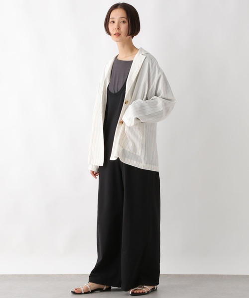 「LEPSIM」 オーバーオール FREE オートミール レディース_画像6