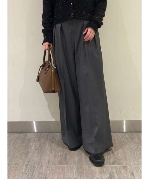 「Mila Owen」 パンツ 0 ベージュ レディース_画像2
