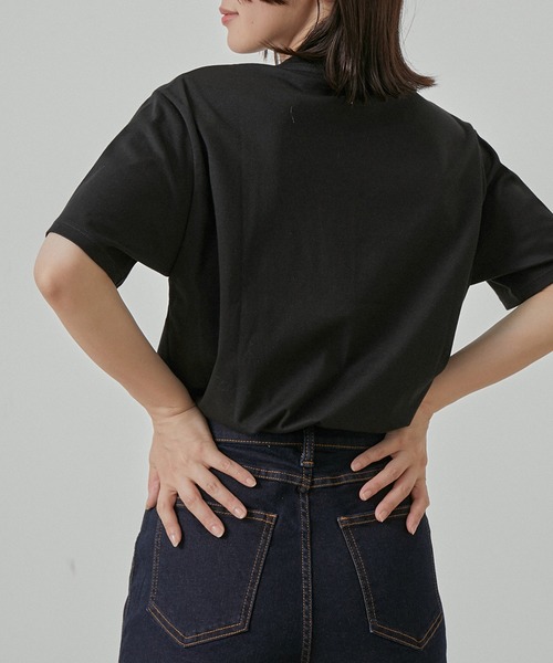 agnes b.（アニエスベー） 半袖Tシャツ L レッド レディース