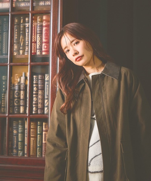 mysty woman（ミスティウーマン） ミリタリージャケット モッズコート