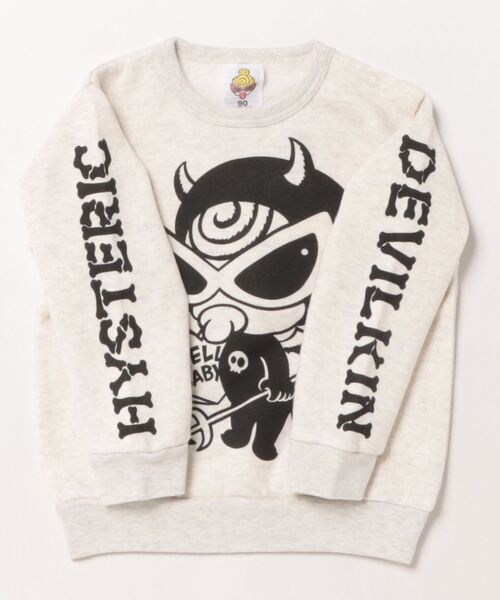 HYSTERIC MINI（ヒステリックミニ） トレーナー DEVILKIN 裏起毛