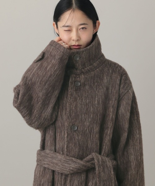 LAND MUSEUM ステンカラーコート コート 「UNISEX」LAND MUSEUM