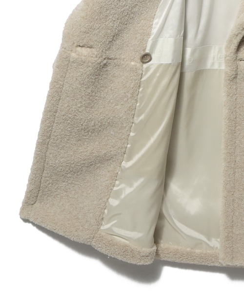 HERNO（ヘルノ） コート アウター HERNO / MELANGE TEDDY ダブルコート