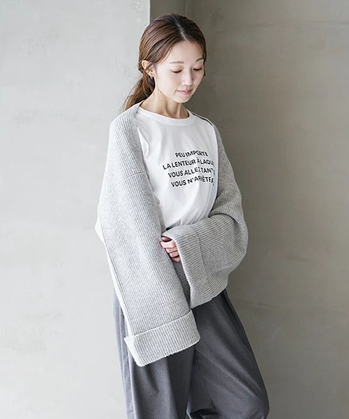 solamonat poche（ソラモナポッシェ） ニット セーター ボレロニット