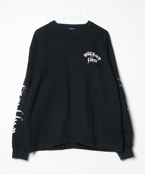 WP 長袖Tシャツ X-LARGE ブラック×ホワイト メンズ : ZOZOTOWN Yahoo