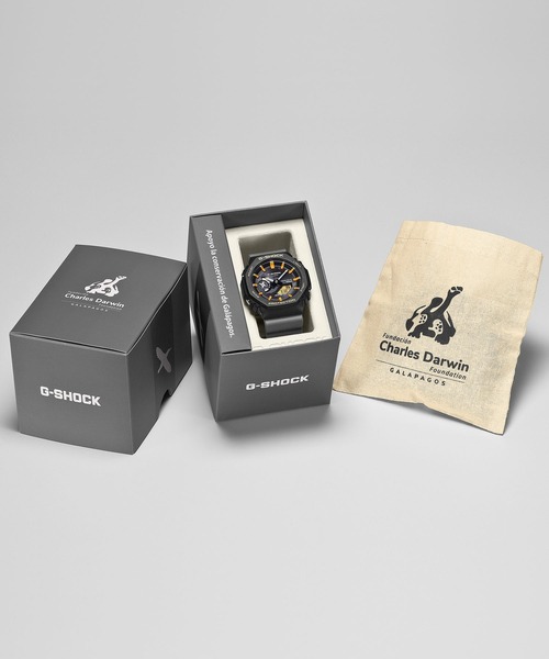 G-SHOCK 腕時計 チャールズ・ダーウィン財団コラボモデル / GA-B2100DF