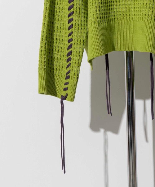 MAISON SPECIAL（メゾンスペシャル） 長袖ニット 2 ブラック メンズ