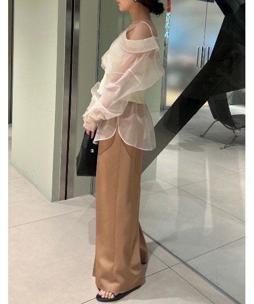 FRAY I.D（フレイ・アイディー） パンツ 1 ホワイト レディース