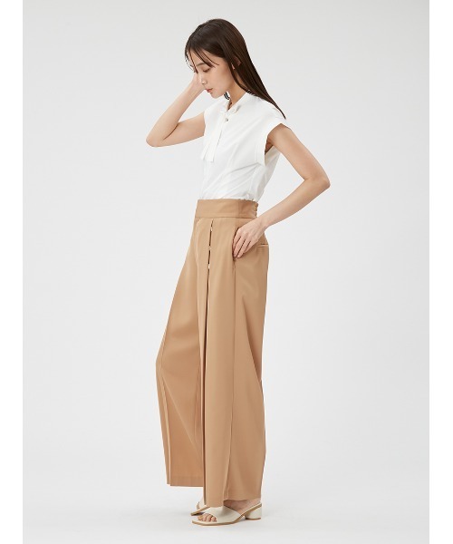 FRAY I.D（フレイ・アイディー） パンツ 1 ホワイト レディース