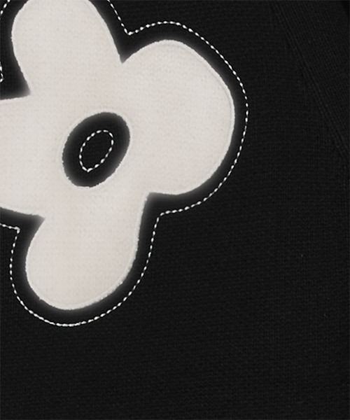 「HARSH AND CRUEL」 ニットカーディガン L ホワイト メンズ_画像4