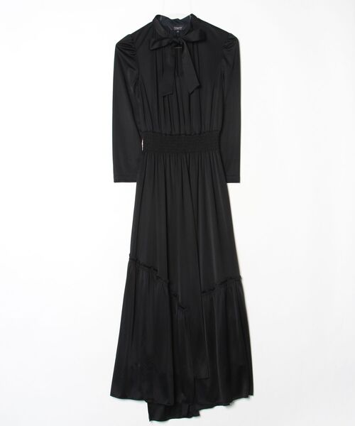 CORCOVADO（コルコバード） 長袖ワンピース 38 ブラック レディース