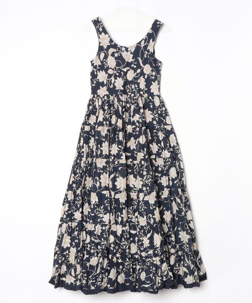 「MARIHA」 ノースリーブワンピース 36 ブラック系その他 レディース_画像2