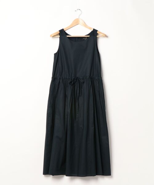 「To b. by agnes b.」 ノースリーブワンピース 38 ネイビー レディースの画像