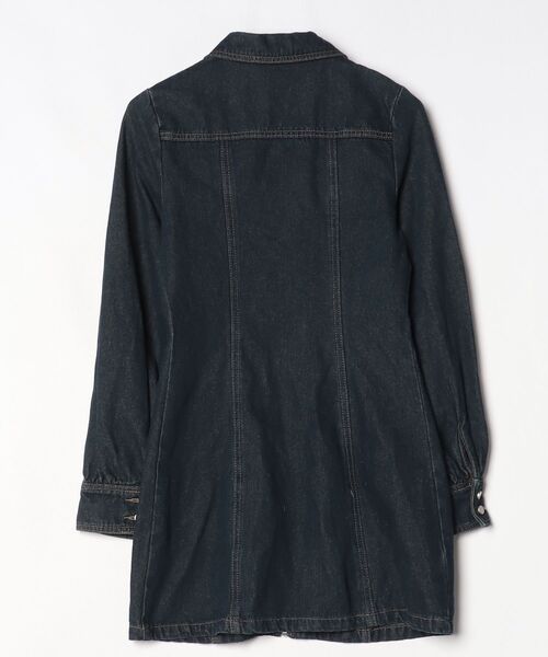 「archives」 長袖シャツ M ネイビー レディース_画像2