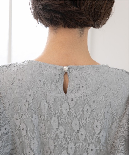 「PREFERIR」 ノースリーブワンピース LARGE グリーン レディース_画像6