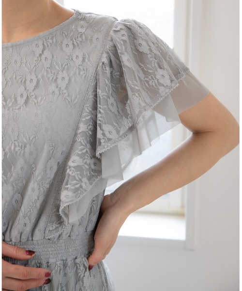 「PREFERIR」 ノースリーブワンピース LARGE グリーン レディース_画像7