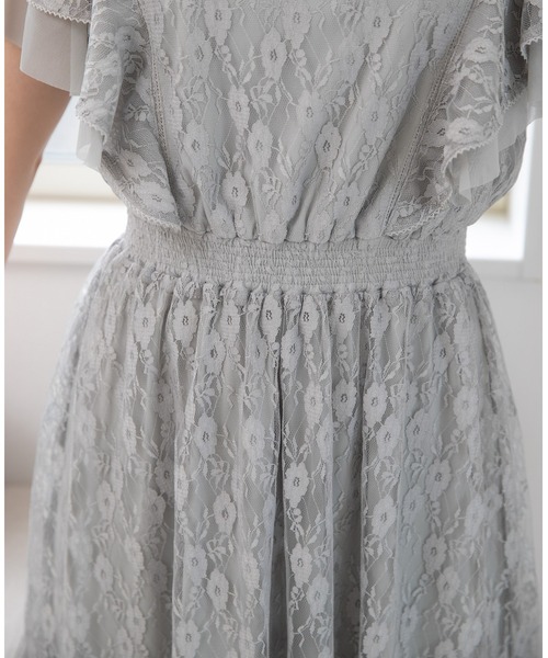 「PREFERIR」 ノースリーブワンピース LARGE グリーン レディース_画像8