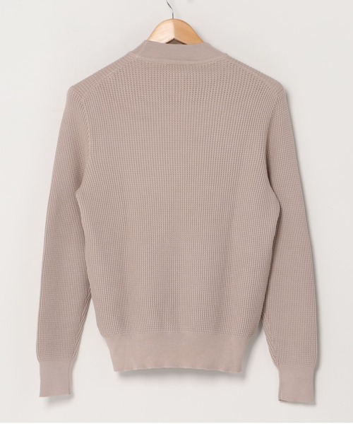 「Gran Sasso」 長袖ニット 50 ベージュ メンズ_画像2